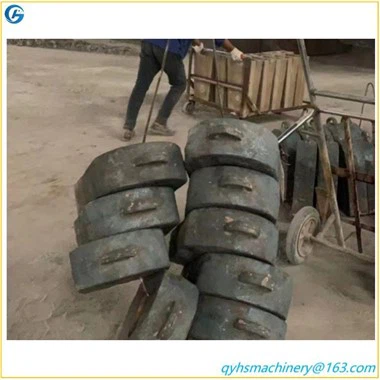 Gjutslitagebeständig krosshammare för gruvutrustning