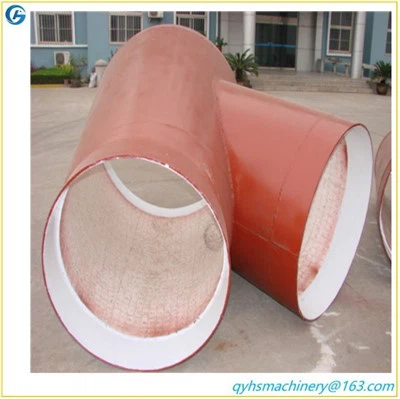 Hög slitstyrka och hög livslängd fodrad med hårt keramiskt patchrör