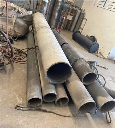 Värmebeständig och slitstödig gjutrör